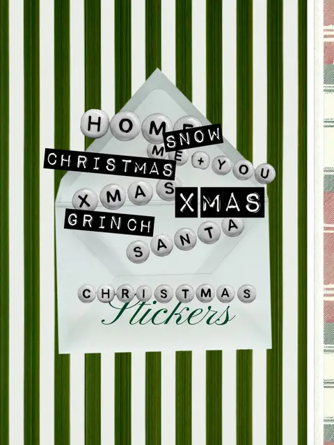 Our Christmas Sticker Collection just dropped with our latest Update we’ve added a new collection „Dear Santa“ and updated our Winter Moments and Tis , slide 1 of 5