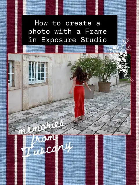 Yesterday I read how complicated it was for some of you it is to add frames to photos in other apps here’s the easy fix in Exposure Studio, slide 1 of 7