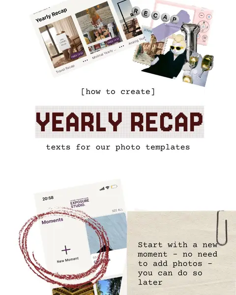 How to create yearly recap texts with our rewrite text feature, slide 1 of 7