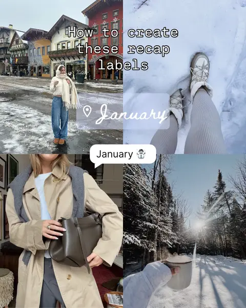 How to create two custom labels for your yearly recap posts, slide 1 of 10