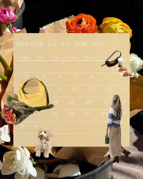 It’s time for spring and here’s your inspo, slide 1 of 2
