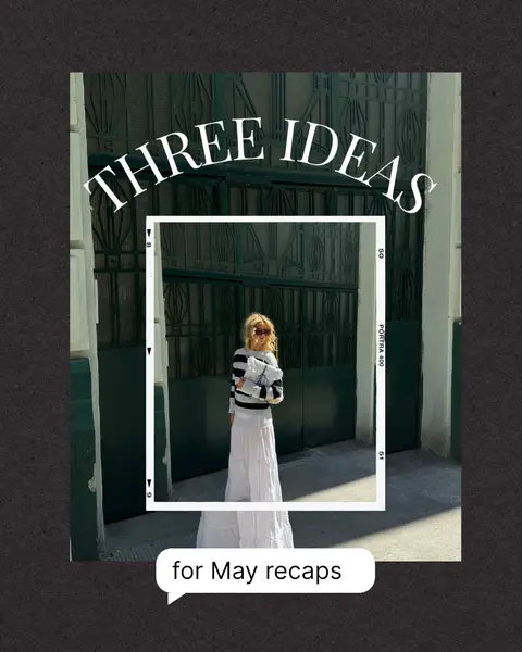 May is coming to an end and it’s time for new recap Inspo. Get these templates and carousel layouts with our latest updates, slide 1 of 5